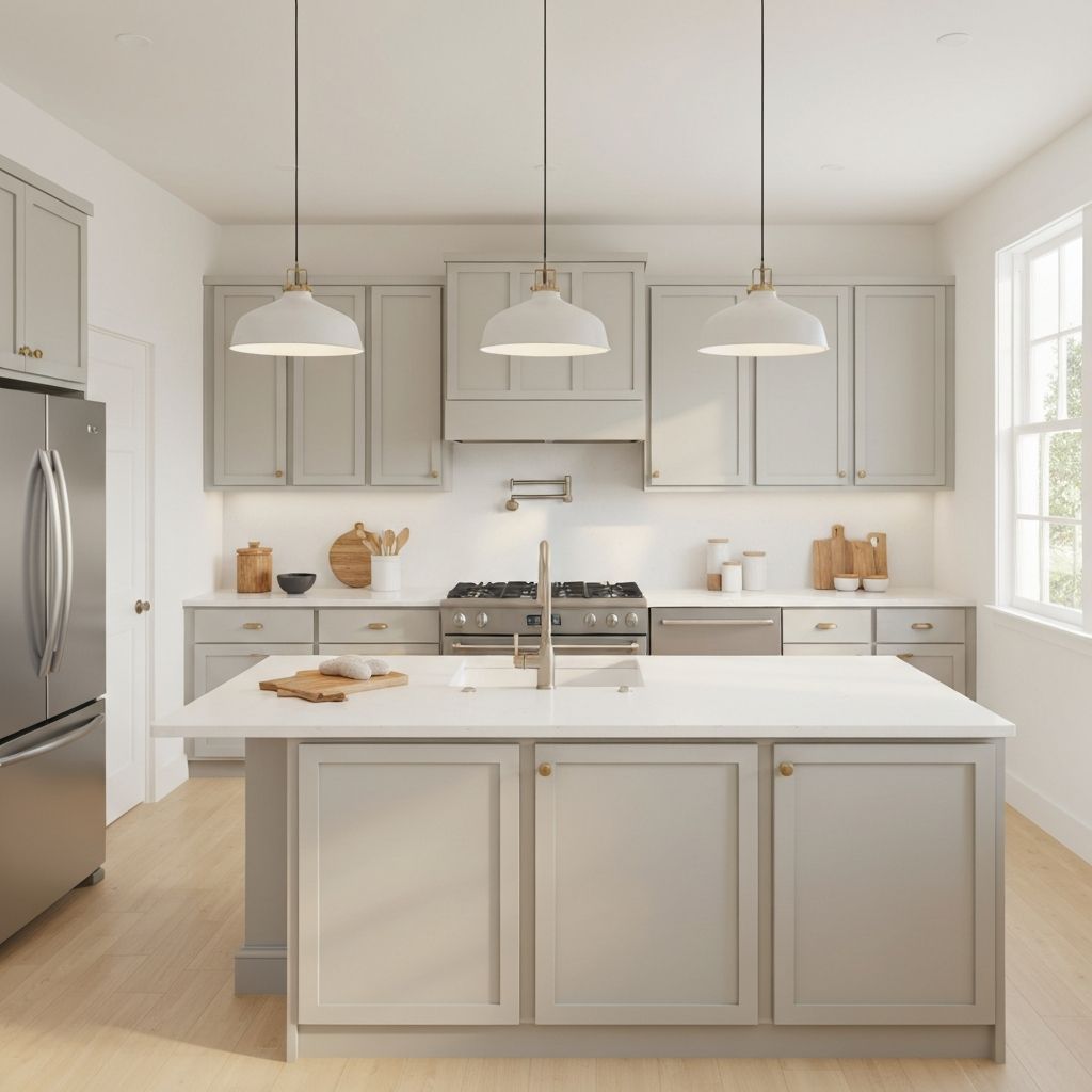 Various food items and nutrients arranged on a table
